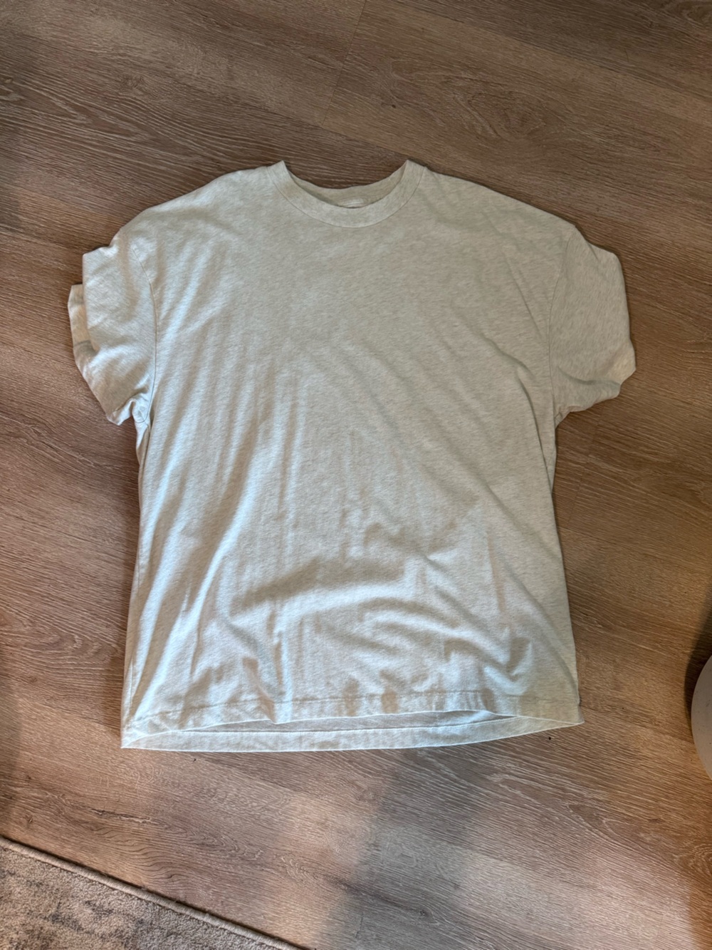 Abercrombie & Fitch Light Gray Crewneck T‑Shirt